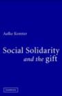 Social Solidarity and the Gift - eBook