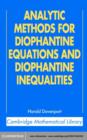 Analytic Methods for Diophantine Equations and Diophantine Inequalities - eBook