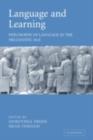 Language and Learning : Philosophy of Language in the Hellenistic Age - eBook