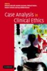 Case Analysis in Clinical Ethics - eBook