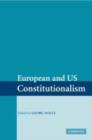 European and US Constitutionalism - eBook