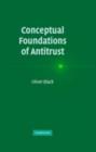 Conceptual Foundations of Antitrust - eBook