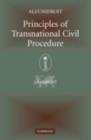 Principles of Transnational Civil Procedure - eBook