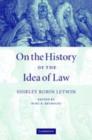 On the History of the Idea of Law - eBook