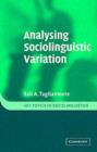 Analysing Sociolinguistic Variation - eBook