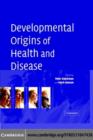 Developmental Origins of Health and Disease - eBook
