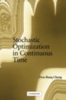 Stochastic Optimization in Continuous Time - eBook