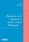 Aesthetics and Cognition in Kant's Critical Philosophy - eBook