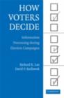 How Voters Decide : Information Processing in Election Campaigns - eBook