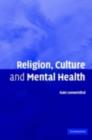 Religion, Culture and Mental Health - eBook