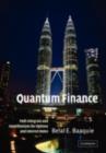 Quantum Finance : Path Integrals and Hamiltonians for Options and Interest Rates - eBook
