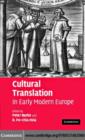Cultural Translation in Early Modern Europe - Peter Burke