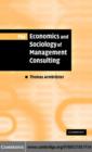 Economics and Sociology of Management Consulting - eBook
