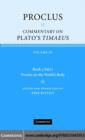 Proclus: Commentary on Plato's Timaeus: Volume 3, Book 3, Part 1, Proclus on the World's Body - eBook
