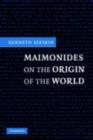 Maimonides on the Origin of the World - eBook