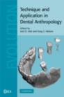 Technique and Application in Dental Anthropology - eBook
