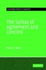Syntax of Agreement and Concord - eBook