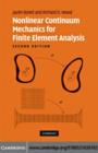 Nonlinear Continuum Mechanics for Finite Element Analysis - Javier Bonet