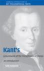 Kant's Groundwork of the Metaphysics of Morals : An Introduction - eBook