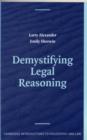 Demystifying Legal Reasoning - eBook