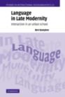 Language in Late Modernity : Interaction in an Urban School - eBook