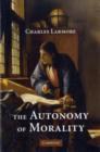 Autonomy of Morality - eBook