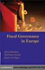 Fiscal Governance in Europe - eBook