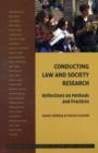 Conducting Law and Society Research : Reflections on Methods and Practices - eBook