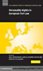 Personality Rights in European Tort Law - eBook