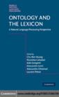 Ontology and the Lexicon : A Natural Language Processing Perspective - eBook