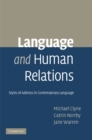 Language and Human Relations : Styles of Address in Contemporary Language - eBook