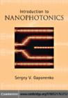 Introduction to Nanophotonics - eBook
