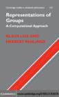 Representations of Groups : A Computational Approach - eBook
