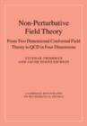 Non-Perturbative Field Theory : From Two Dimensional Conformal Field Theory to QCD in Four Dimensions - eBook