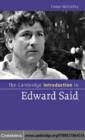 Cambridge Introduction to Edward Said - eBook