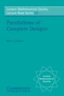 Parallelisms of Complete Designs - eBook