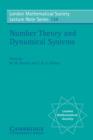 Number Theory and Dynamical Systems - eBook