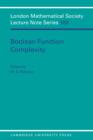 Boolean Function Complexity - eBook