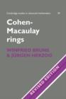 Cohen-Macaulay Rings - eBook
