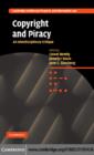 Copyright and Piracy : An Interdisciplinary Critique - eBook
