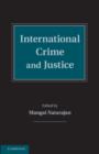International Crime and Justice - eBook