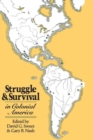 Struggle and Survival in Colonial America - Book