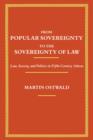 From Popular Sovereignty to the Sovereignty of Law : Law, Society, and Politics in Fifth-Century Athens - Book
