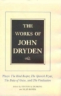 The Works of John Dryden, Volume XIV : Plays; The Kind Keeper, The Spanish Fryar, The Duke of Guise, and The Vindication - Book
