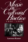 Music as Cultural Practice, 1800-1900 - Book