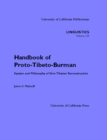 Handbook of Proto-Tibeto-Burman : System and Philosophy of Sino-Tibetan Reconstruction - Book