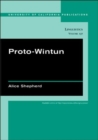 Proto-Wintun - Book