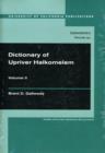 Dictionary of Upriver Halkomelem - Book