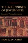The Beginnings of Jewishness : Boundaries, Varieties, Uncertainties - Book