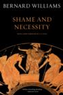 Shame and Necessity, Second Edition - Book